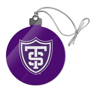 University of St. Thomas Primary Logo Acrylic Christmas Tree Holiday Ornament - 1 of 4