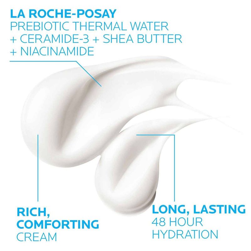 La Roche Posay Lipikar AP+M Triple Repair Body Moisturizing Cream, Body and Face Moisturizer for Dry Skin with Shea Butter and Glycerin - 13.5 oz, 4 of 14