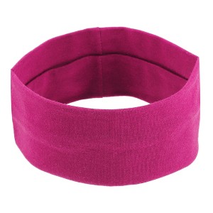 Unique Bargains Cotton Sweatbands Stretchy Moisture Wicking Headband for Sports 1 PCS - 1 of 4