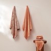 Modern Threads Oxford 6-pc Yarn Dyed Jaquard/Solid Towel Set - 3 of 4