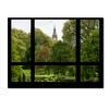 Trademark Fine Art -Philippe Hugonnard 'Window View St James's Park 1' Canvas Art - 2 of 3