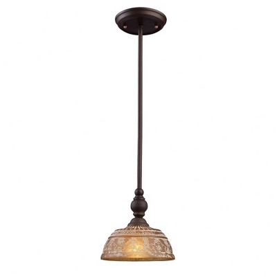 Elk Home Norwich 1 - Light Pendant in  Oiled Bronze