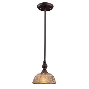 Elk Home Norwich 1 - Light Pendant in  Oiled Bronze - 1 of 3