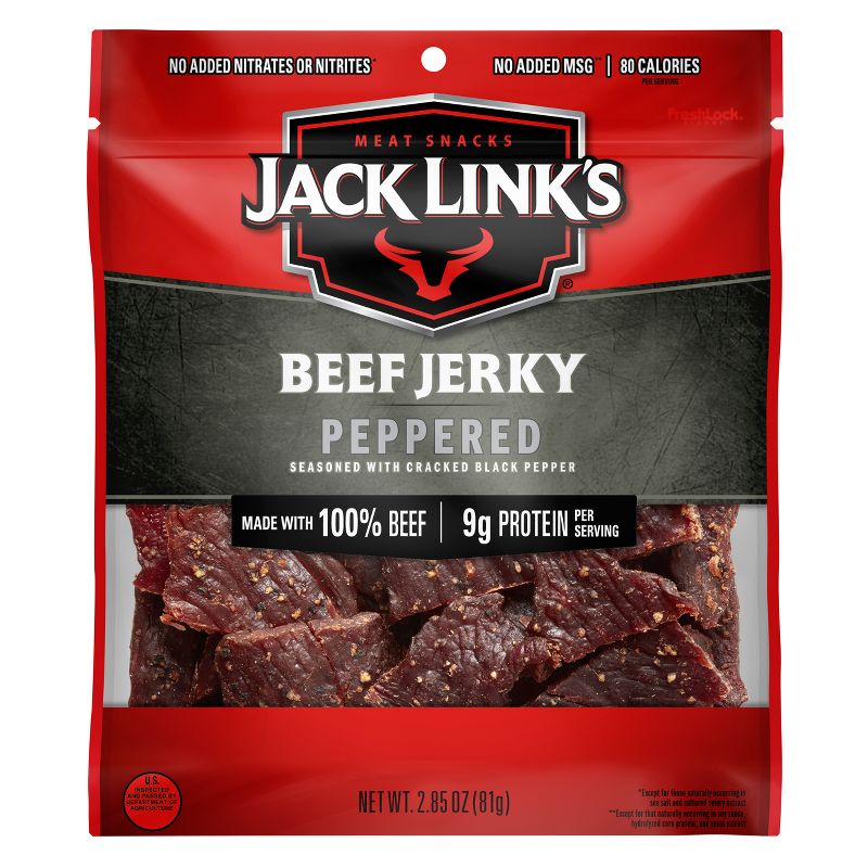 Jack Link&#39;s Peppered Beef Jerky - 2.85oz, 1 of 5