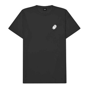 Dalix Ghost Embroidered Relaxed Heavy Soft Cotton T Shirt Mens - 1 of 4