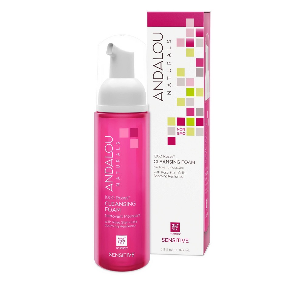 UPC 859975020014 product image for Andalou Naturals 1000 Roses Cleansing Foam - 5.5 fl oz | upcitemdb.com