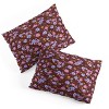Deny Designs Full/Queen Schatzi Brown Macy Floral Autumn Duvet Cover and Pillow Sham - 4 of 4