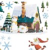 Slickblue Snow World 19.5" x 27" Large Vinyl Wall Decals – Beautiful Snowy Scene for Living Room or Bedroom Walls - 2 of 3