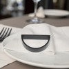 Unique Bargains Napkin Rings D-Shaped Stainless Steel 1 Pc - 3 of 3
