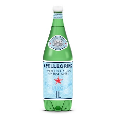 S.Pellegrino Sparkling Natural Mineral Water - 33.8 fl oz.