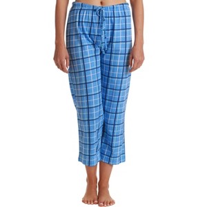 Just Love Womens Knit Jersey Pajama Capris - 100% Cotton PJs - 1 of 3