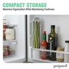 Prepara Herb Savor Pod 2.0 Herb Storage Container - Space Saving for Fridge Door Storage, Keeps Fresh Herbs Fresh Up to 3 Weeks - BPA Free - (2-Pack) - 4 of 4