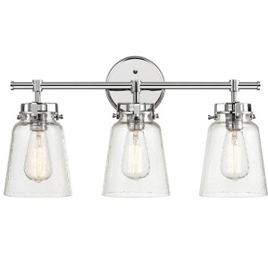 Millennium Lighting Amberose 3 - Light Vanity in  Chrome - 1 of 1