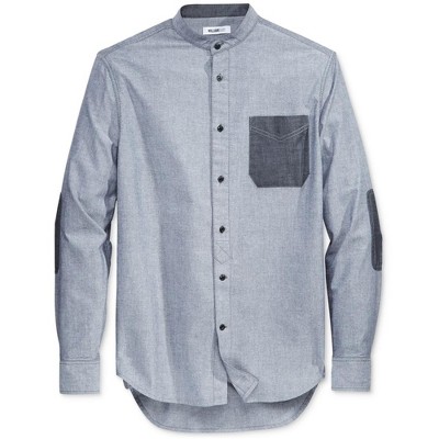 William Rast Mens Wyatt Long Sleeve Button Up Shirt