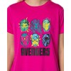 Marvel Womens' The Avengers Characters Hulk Sleep Pajama Set Shorts Multicolored - 4 of 4
