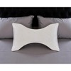 HomeRoots Cotton Wool Hypoallergenic Ergonomic Queen Size Bed Pillow - 2 of 4