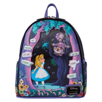Loungefly Disney - Alice in Wonderland Tulgey Wood Lenticular Mini Backpack