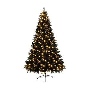 ChicFurnit Artificial Trees 6FT Christmas Tree Stands Spruce Artificial Christmas Tree Holiday Decorate Tree for Home Party, Black, 46"*46"*72" - 1 of 4