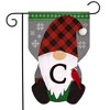 Briarwood Lane Fall Garden Flag 12x18 For Outdoor Winter Gnome Burlap Monogram Letter C For Fall Garden Flag Flags For Outside - 4 of 4