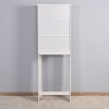PAGED Bathroom Storage Cabinet, Modern Over Toilet Storage with Shelves and Door, Storage Unit for Bathroom, Space Saving - 4 of 4