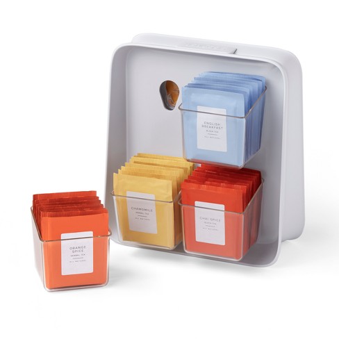 Tea bag 2024 organizer container store