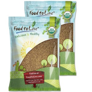 Organic Brown Flaxseed Meal - by Food To Live - 1 of 4