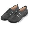 Collections Etc Zip-Front Comfort Cushioned Insoles Shoes - 2 of 4