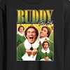 Men's - ELF - Christmas Buddy the Elf Long Sleeve Graphic T-Shirt - 2 of 4
