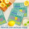 Creative Converting Luscious Lemons Paper Napkins 48ct - 2 of 3