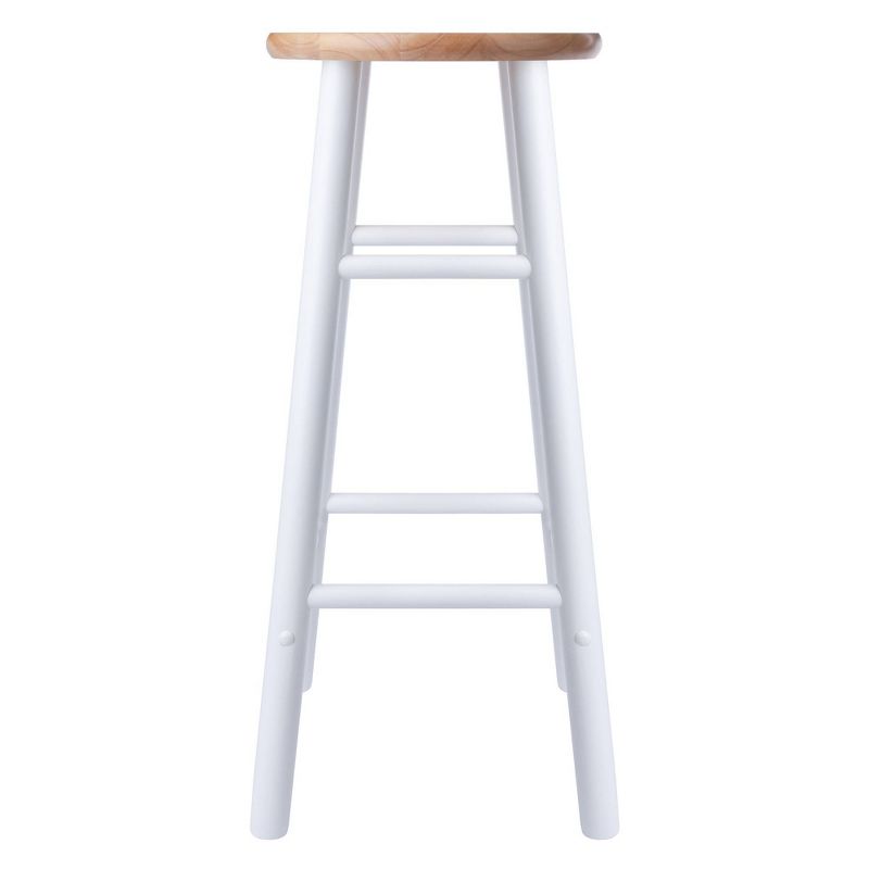 2pc 29&#34; Huxton Barstools Natural/White - Winsome, 5 of 12