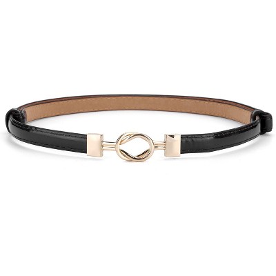 black-round buckle