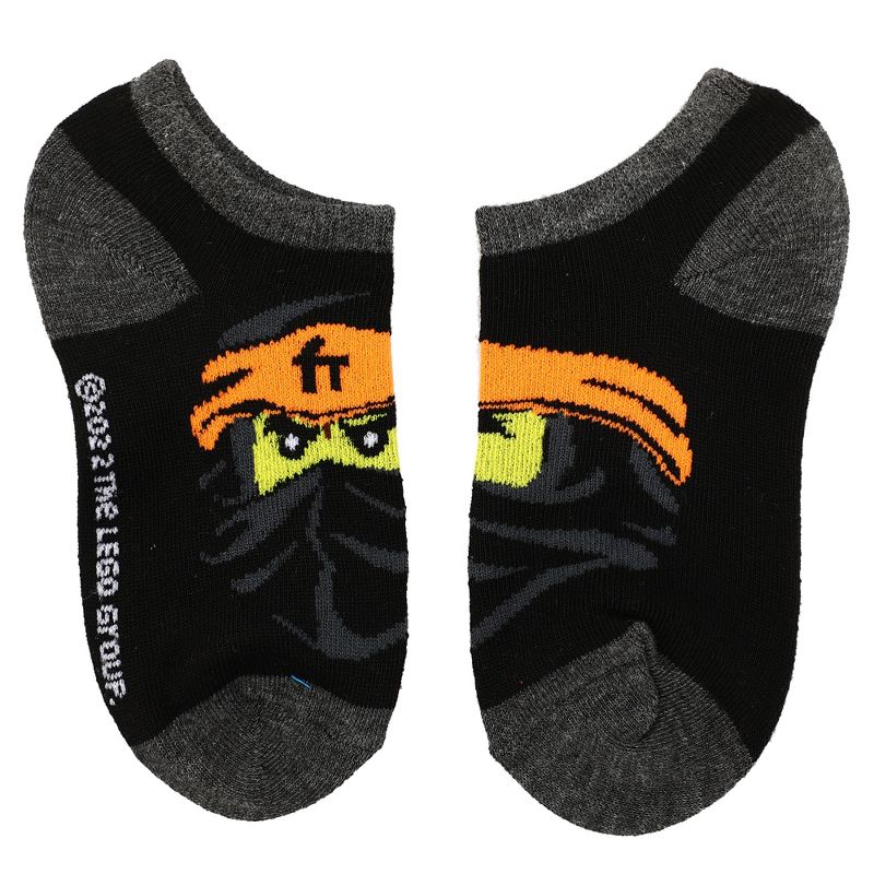 Lego Ninjago Characters Youth 6-Pack Ankle Socks, 4 of 7