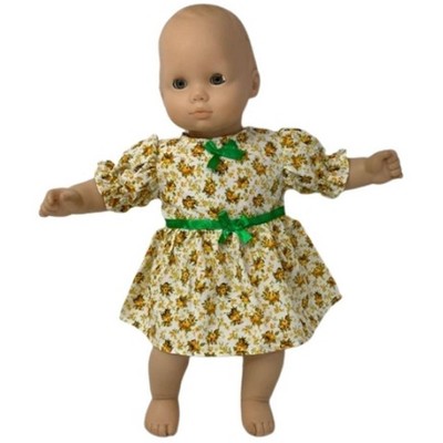 Doll Clothes Superstore Fall Flowers Dress Fits 15 Inch Baby Dolls
