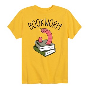 Boys' - Instant Message - Bookworm Short Sleeve Graphic T-Shirt - 1 of 4