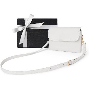 Small Crossbody Bags for Women, Vegan Leather Cell Phone Purse, Mini Travel Purse with Adjustable Strap - 1 of 4