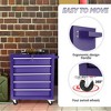 Steel Tool Storage Cabinet Organizer,5-Drawer Tool Chest with Lock, Includes Key for Secure Storage - 4 of 4