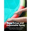 Joyfy 5ft Multicolor Splash Pad for Kids, Non-Slip Outdoor Water Sprinkler Mat, Summer Fun Backyard Fountain Pool Water Games Mat - 3 of 4