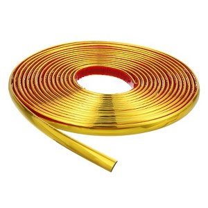 Unique Bargains Waterproof Self-Adhesive PVC Decorative Mirror Frame Wall Molding Trim Tape - 1 of 4