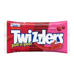 Twizzlers Pull-N-Peel Cherry Licorice Candy - 14oz