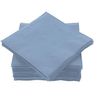 SparkSettings Lunch Napkins, 7” x 7” 2 Ply Paper Napkins, Pack of 50 - 1 of 4