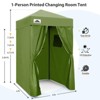 EAGLE PEAK 4x4 Pop Up Canopy, Flex Ultra Compact Portable Privacy Changing Room Photoshoots - 3 of 4