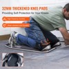 VEVOR Concrete Knee Boards Stainless Steel, 30'' x 10'' Concrete Sliders, Knee Boards For Concrete, Concrete Knee Pads Moving Sliders - 3 of 4