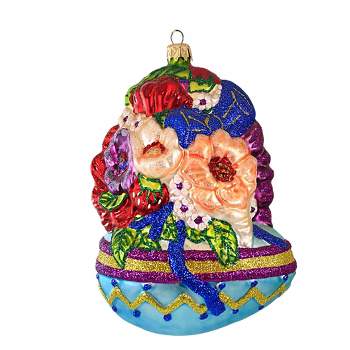 Larry Fraga Designs 6.25 In Easter Bouquet Ornament Egg Flower Spring Tree Ornaments