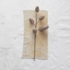 Storied Home Foam Pinecone Stem with Faux Pearls in Ice Finish, Rose Gold Color - 2 of 2