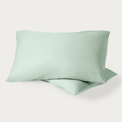 260 Thread Count Organic Cotton Percale Pillowcase Set by Bare Home