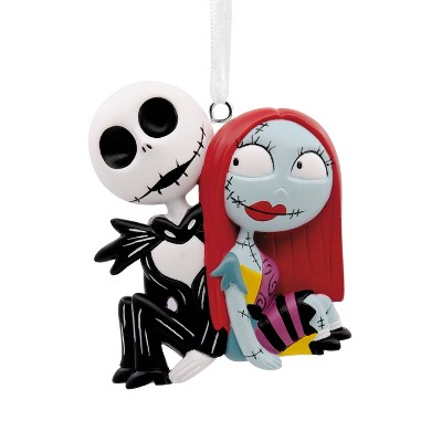 Hallmark The Nightmare Before Christmas Jack Skellington and Sally Christmas Tree Ornament