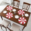 Avanti Linens Peppermint Set of 4 Round Placemats - 2 of 3