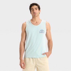 Men's Standard Fit Graphic Crewneck Tank Top - Goodfellow & Co™ - 1 of 3