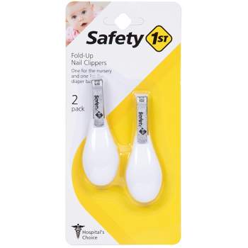 Safety 1st Fold-Up Nail Clippers - 2pk