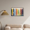 Art Remedy Geode Surf Modern Color Block Abstract Wall Art Framed - 2 of 4